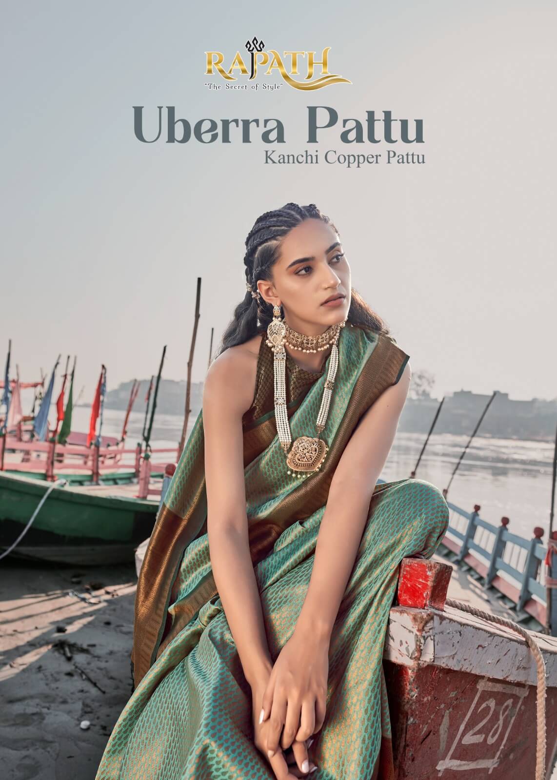 RAJPATH SAREE UBERRA PATTU